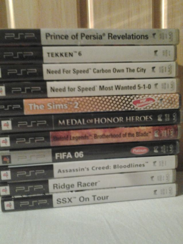 PSP játék gyüjtemény
