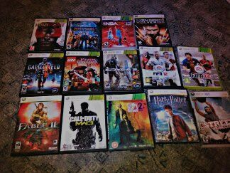 xbox 360 játékaim
